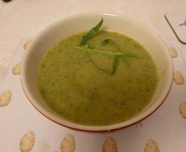 Courgette & Tarragon Soup - The Blood Sugar Diet by Michael Mosley