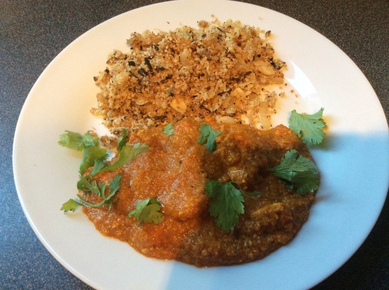 Chicken and red pepper curry The Blood Sugar Diet by Michael Mosley